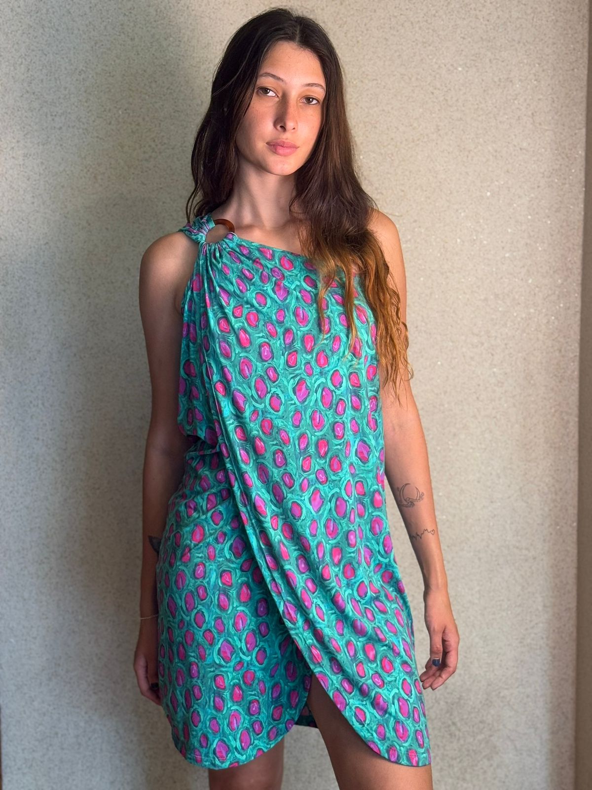 Saída de Praia One Shoulder